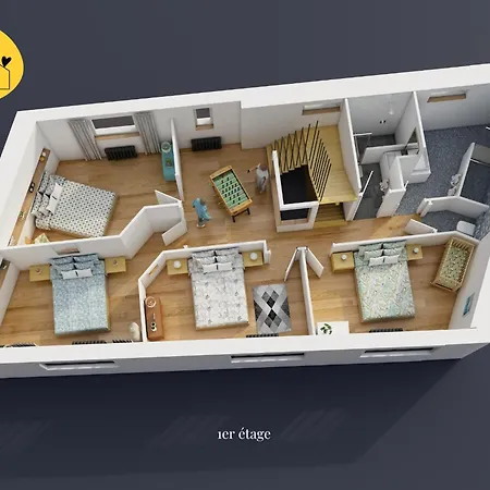 Chezdamdam - La Zinguerie De La - 300m, Babyfoot, Arcade, Pingpong