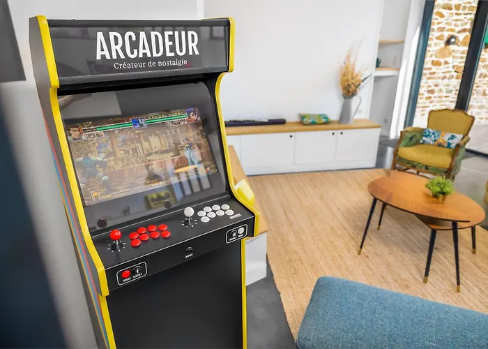 Villa Chezdamdam - La Zinguerie De La - 300m, Babyfoot, Arcade, Pingpong